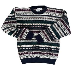 Vintage Cape Isle Knitters Sweater Size Medium